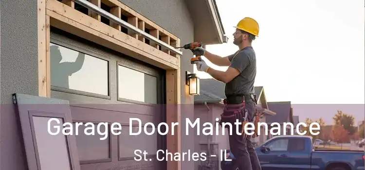 Garage Door Maintenance St. Charles - IL