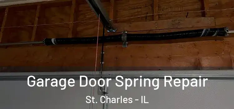  Garage Door Spring Repair St. Charles - IL