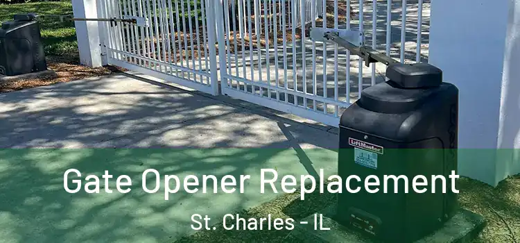  Gate Opener Replacement St. Charles - IL